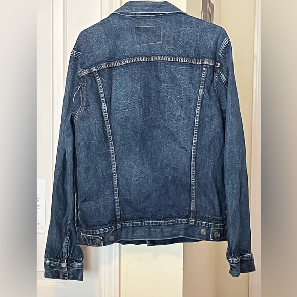 American Eagle Dark Blue Denim Jacket - Picture 3 of 3
